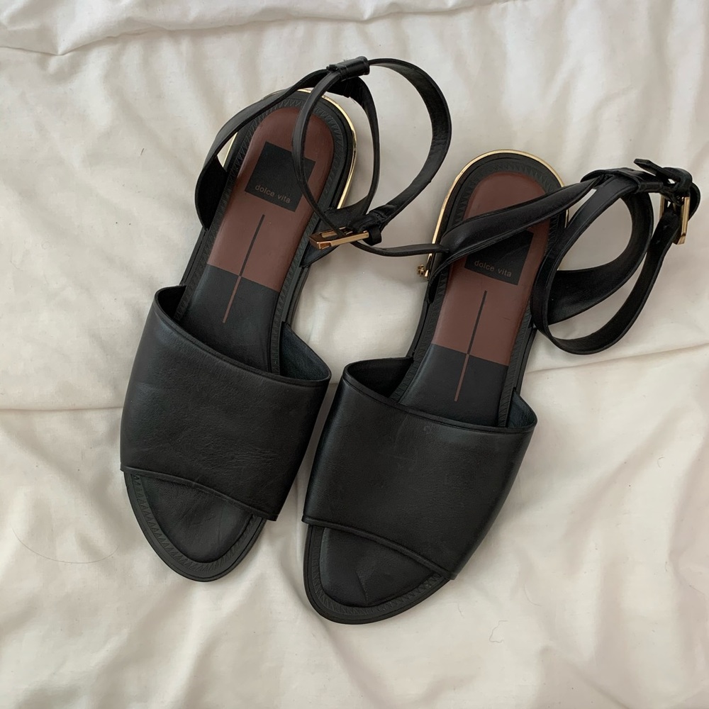 Dolce Vita Black Sandals